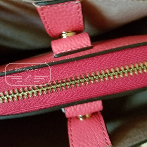 PEACH MELBA ZEE ZEE LARGE WORK TOTE PERFECT FOR A LAPTOP KATE SPADE BRAND NEW - Picture 8 of 10